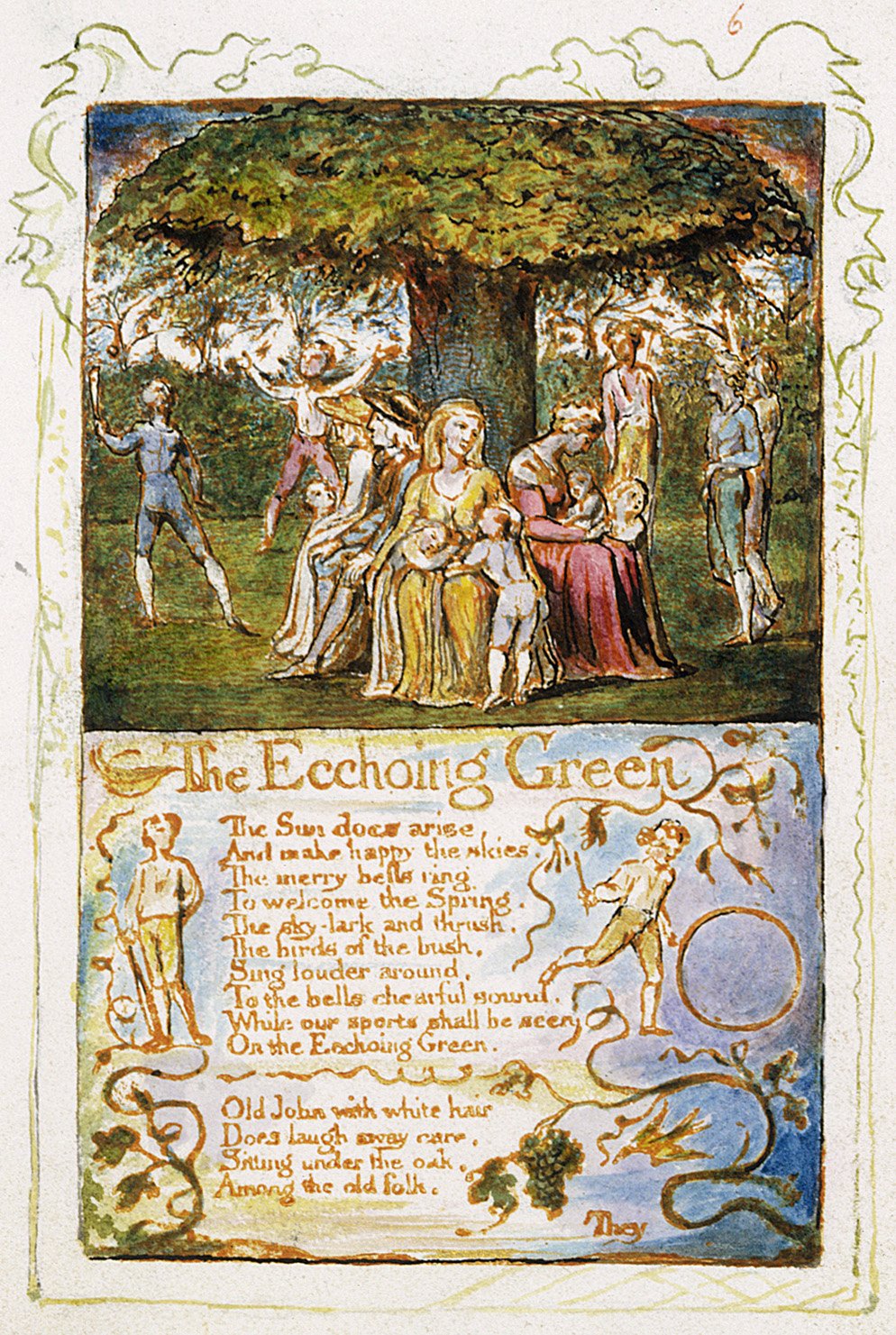 The Echoing Green opening artwork